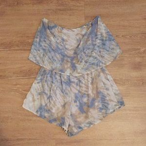 Honey punch Tie dye romper